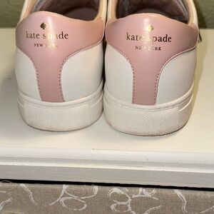 Kate Spade Blush and Ivory Sneakers
